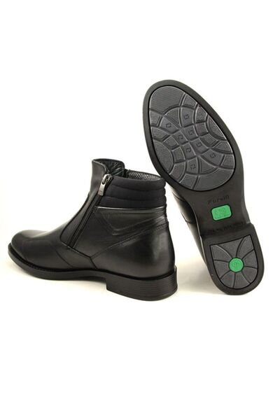 Forelli 31664 Erkek Siyah Deri Comfort Bot