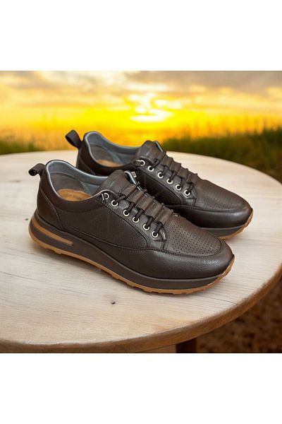 erenimstore Orthopedic Genuine Leather Men's Casual Shoes