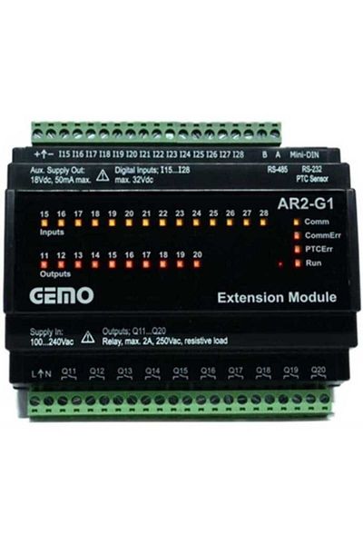 Gemo وحدة التوسعة Ar2-g1-230vac-12d2a
