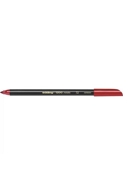 Edding 1200-72 Red Metallic Graphic and Invitation Pen - Pack of 5