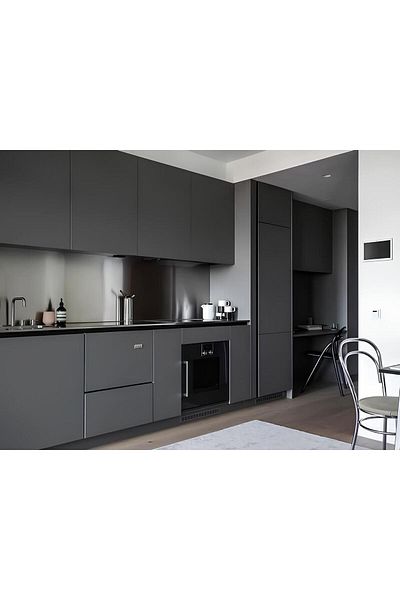 ESEMİZ CULOARE MAT ANTRACIT GRI Foaie de acoperire pentru frigider durabil pentru produse albe 122 cm X 1 metru