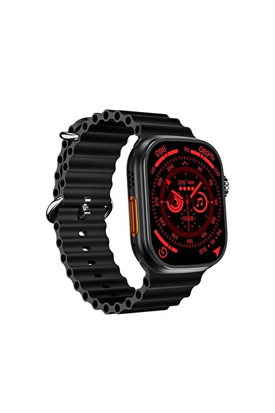 Recci iOS ve Android Uyumlu Akıllı Saat Recci RA23 Smart Watch 49mm IP67 Sert...