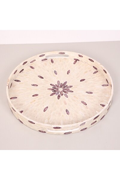 Mylamp Pure Sedef 45 X5 Cm. Pearlescent Mosaic Tray