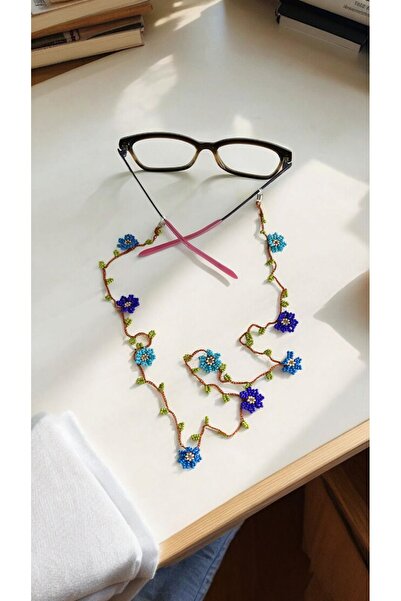 Pötikare Butik Atölye Women's Bead Embroidered Handmade Glasses Rope Glasses ...