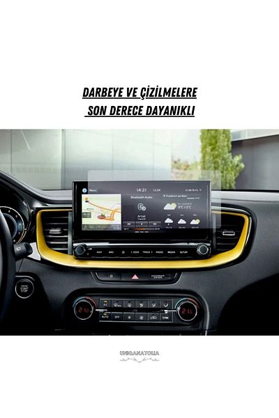 UniqAnatolia Kia Xceed Prestige 10.25 Inch 2024 Navigation and Multimedia Compatible Nano Screen Protector