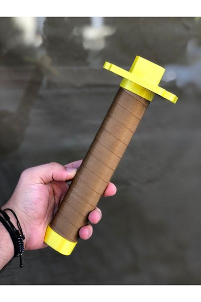 FigürDizayn Demon Slayer Tsugikuni Yoriichi 95 cm Foldable Plastic Katana Sword