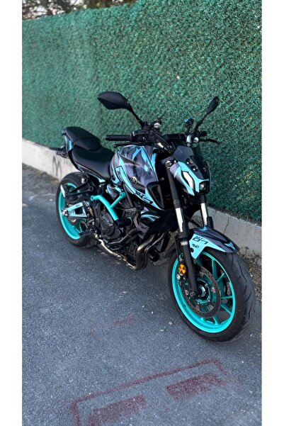 Run Grafik Shop YAMAHA MT-07 2020-2024 Uyumlu  NORTON GRAPHİC KİT STİCKER SET...