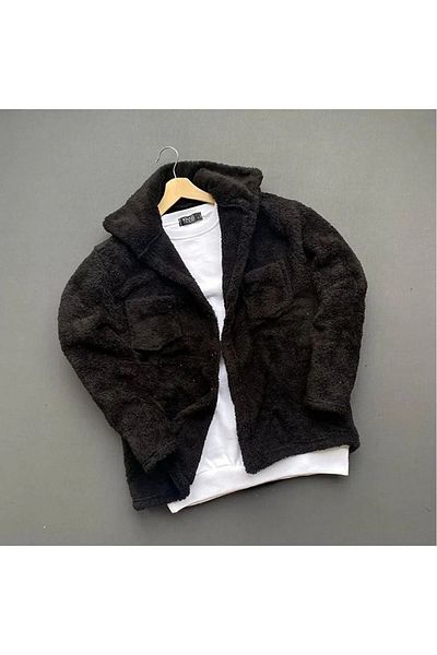 tynemode Χοντρό χειμωνιάτικο βελούδινο πουκάμισο Unisex