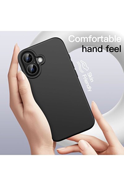 m.tk moveteck iPhone 16 Case Launch Camera Protruding Protection Inside Velvet Soft Colorful Silicone Matte Feel Lsr