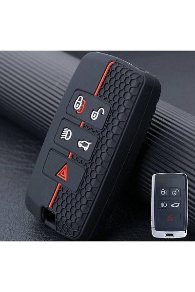 emii auto spare parts LAND ROVER RANGE ROVER JAGUAR - Black/Red Key Case