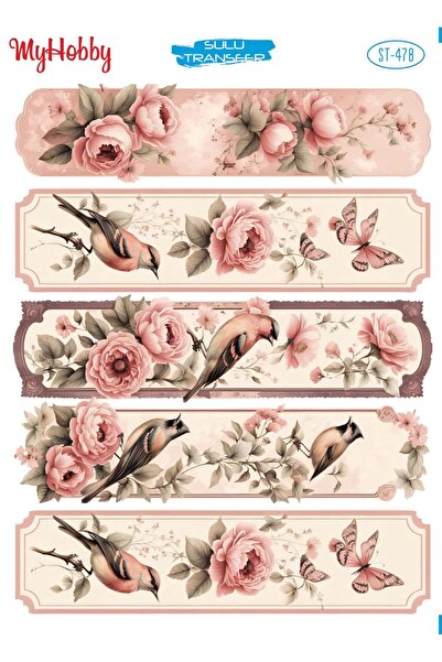 MyHobby Sulu Transfer No:ST478  25x35cm