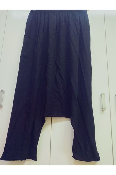 hoaryage Țesătură de presiune din viscoză Adana Shalwar, Shalwar autentic de buzunar 100% bumbac