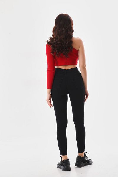 DENİKK Μαύρο Lycra Skinny Paca Jean Trousers - Σχολείο