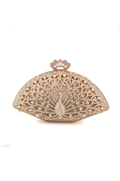 Golden Evening bag