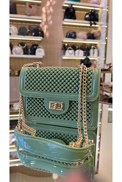 DUYGUSHOESBAG حقيبة جيلي موديل - مستوردة مثقبة