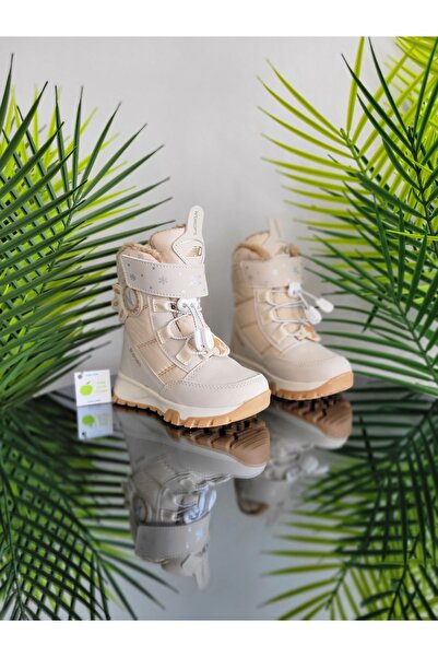 elma bebe Κοριτσίστικες μάλλινες γούνινες αδιάβροχες ανατομικές χειμερινές μπότες βροχής