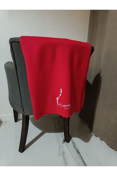 arslan deco Ataturk Logo Fleece Scarf - Stylish and Comfortable