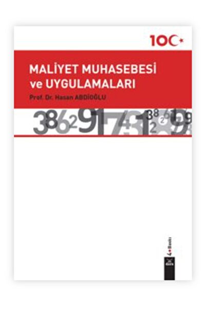 Dora Yayınları Maliyet muhasebesi ve uygulamaları