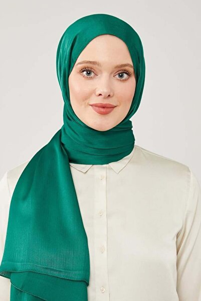 Silk Home Σάλι μονής όψης Janjan Σμαραγδένιο πράσινο