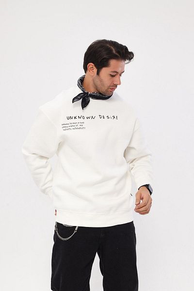 The Champ Clothing Φούτερ με φούτερ με κουκούλα με κουκούλα με λαιμόκοψη Unknown Desire Lettering