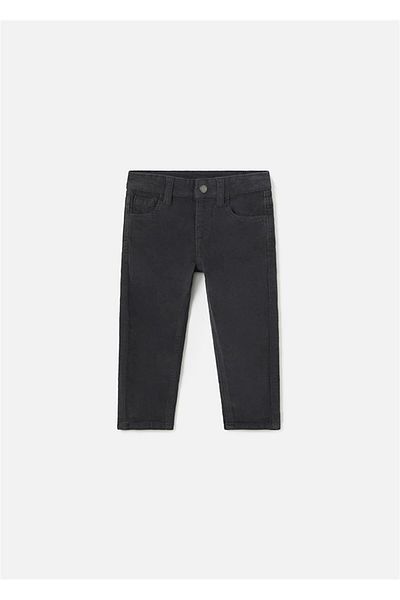 MAYORAL Dark Gray Corduroy Slim Trousers for Baby Boy 502