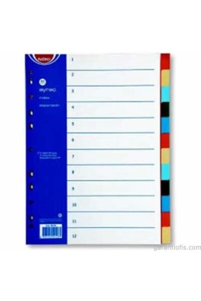 Noki 12 Renkli Pp Seperatör (AYRAÇ)