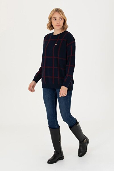 U.S. Polo Assn. Дамски тъмносин пуловер