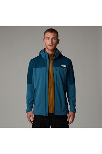 THE NORTH FACE Erkek Dıablo Softshell Detachable Hood Nf0a7zfs7bı1 Mavi-s