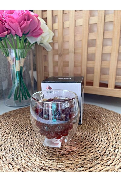 çerçi 1 ADET ÇERÇİ ÇİFT ÇİDARLI ESPRESSO  BARDAK