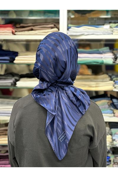 PİRAMİT Premium Jacquard Zebra Scarf