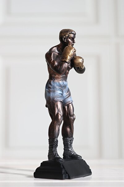 Gift Garden Boks Yapan Sporcu Figürü Biblo