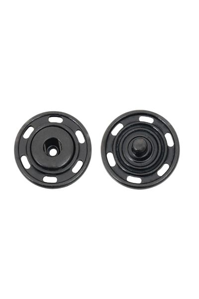 trimist 8 Sets Black Nickel Button - Hand Sew Snaps