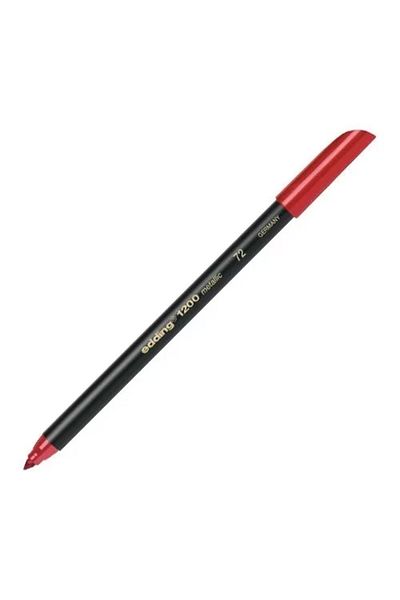 Edding 1200-72 Red Metallic Graphic and Invitation Pen - Pack of 5