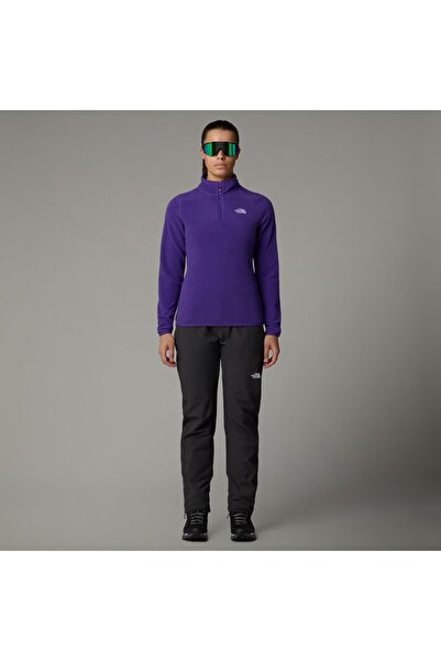 THE NORTH FACE W 100 GLACIER 1/4 ZIP - EU NF0A855MNL41