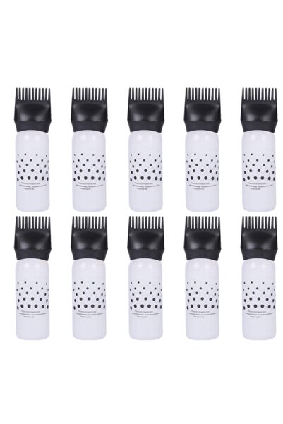 newnet 10 bucăți de culoare neagră, ușor de utilizat, sticle aplicatoare pent...