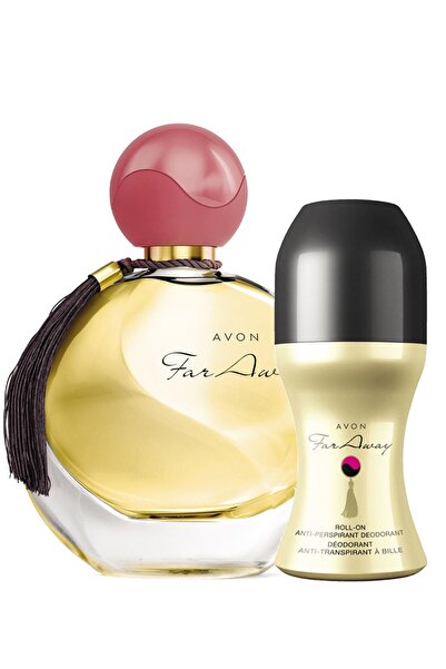 AVON Far Away Edp 50 Ml + Roll-on 2 Piece Set
