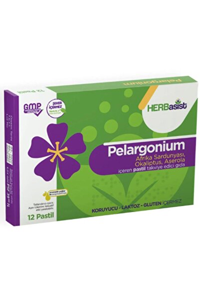 Sist Pelargonium Pastil 24 Lük 2 Kutu