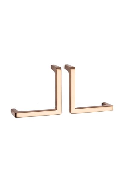 System 4706 Modern L Kulp Altın Renk 32 mm - Tek Adet Yarım