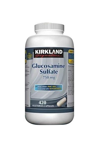 Kırkland Kirkland Signature Glucosamine Sulfate 750 mg- 420 Vegetarian Capsules