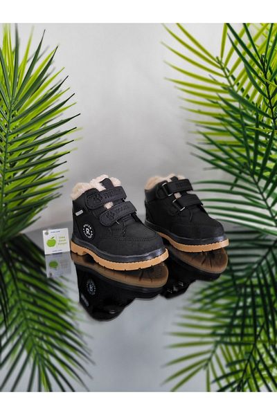 elma bebe Anatomical Wool Fur and Velcro Baby Kids Winter Boots - Size Chart Is Latest Image