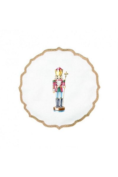 Maxxdeco Lead Soldier Printed 2 Coffee Cups - Cocktail Napkin