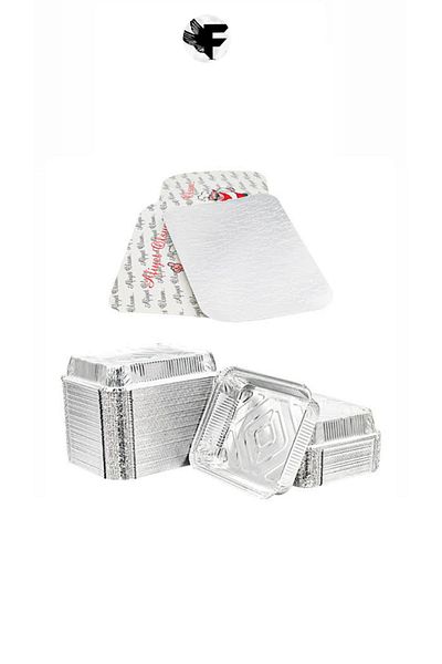 FİGANLAR 1500 Gr Aluminum Bowl + 100 Lid