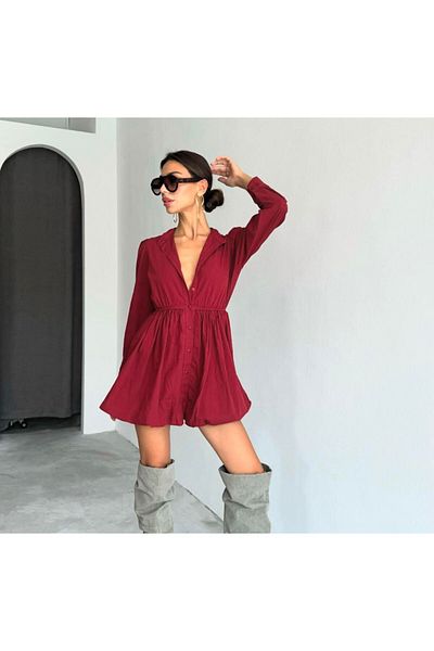 Cream&Rouge Cotton Mini Dress