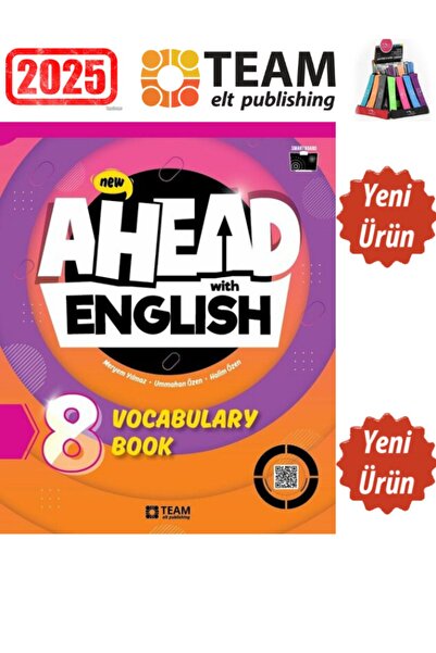Team Elt Publishing 2025 Team Elt 8.Sınıf Ahead With English 8 Vocabulary Boo...