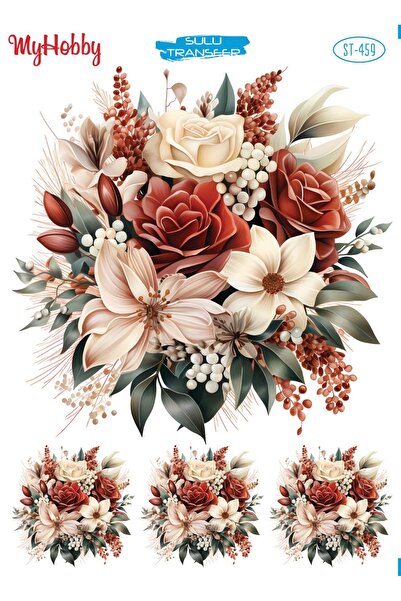 MyHobby Sulu Transfer No:ST459  25x35cm