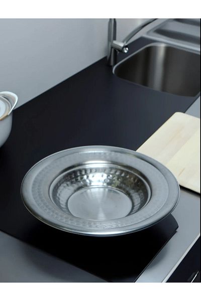 YUNUSOĞLU HOME Stainless Steel 3-Piece Round Bowl Set - Retro