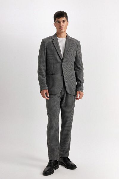 DeFacto Jacke Revers Knopf Blazer Jacke D6093ax24au