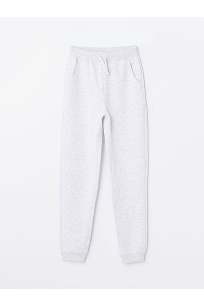 LC Waikiki Girls' Jogger Sweatpants with Elastic Waist