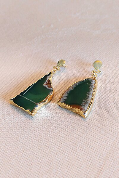 UTOPIAN Doğaltaş Büyük Küpe