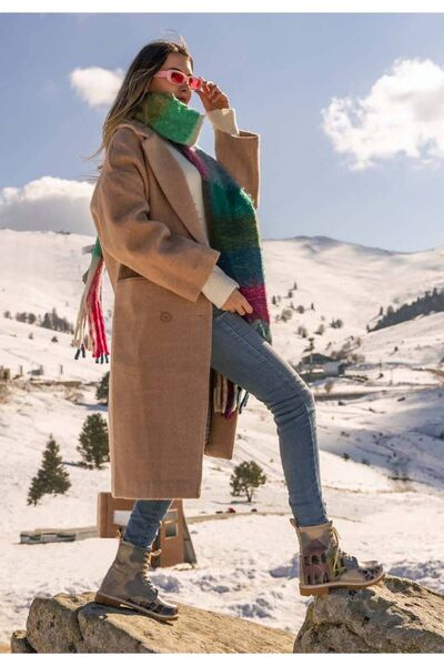 Dogo The Unknown Land - Women's Vegan Leather, Multicolored Long Boots